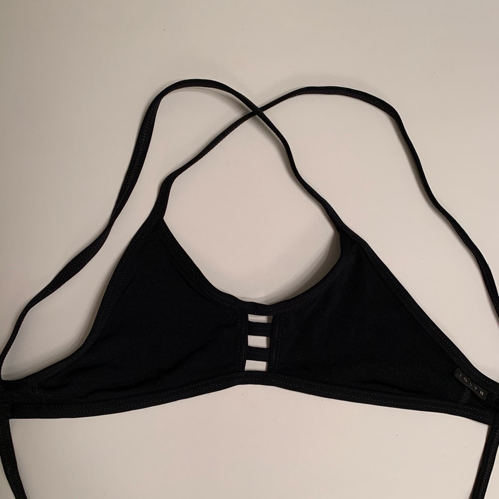 JOLYN Tomcat Black Swim Top